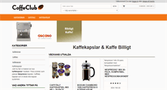 Desktop Screenshot of coffeclub.se